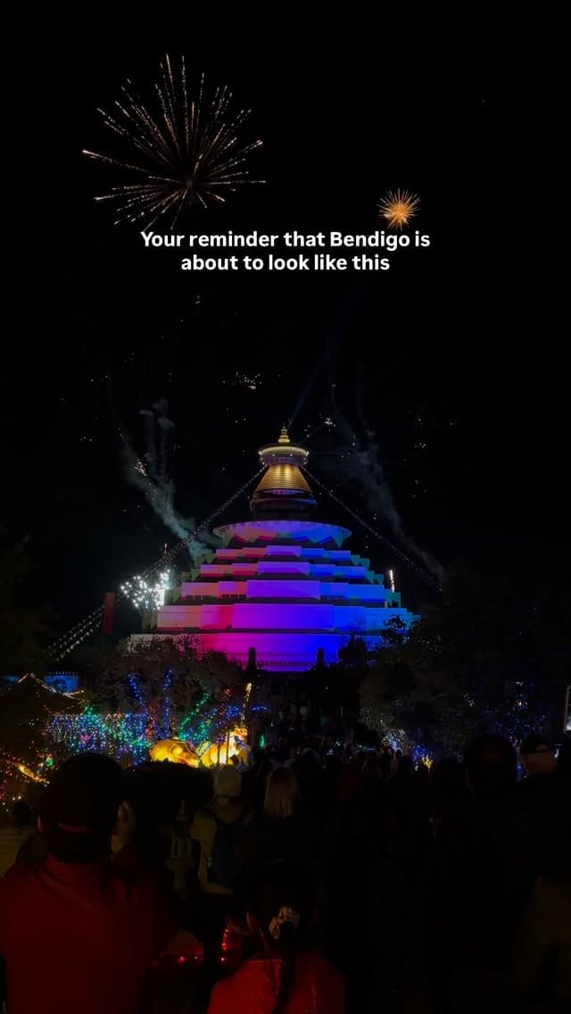 Post 8 by The Great Stupa on Instagram (video)