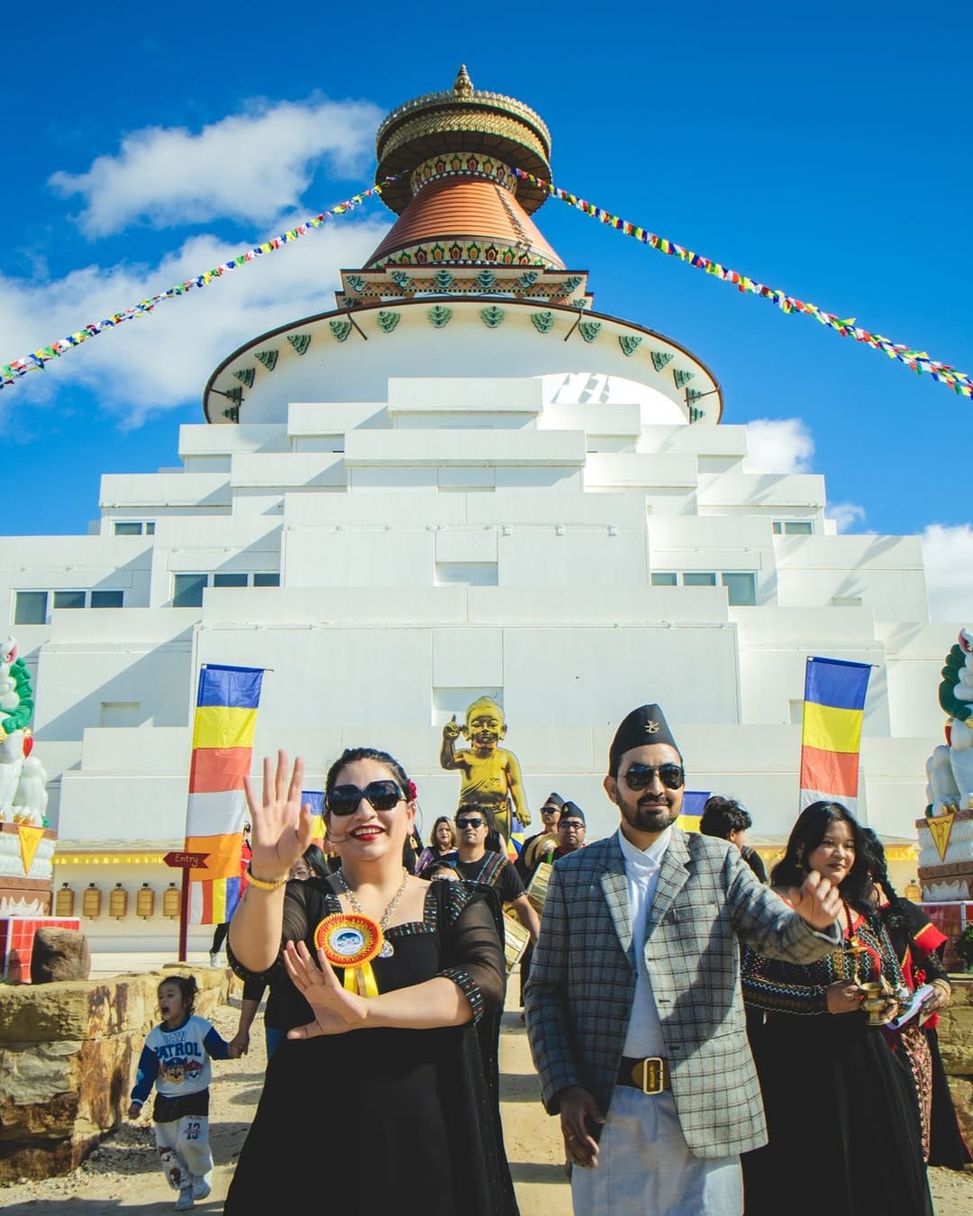 Post 3 by The Great Stupa on Instagram (carousel)