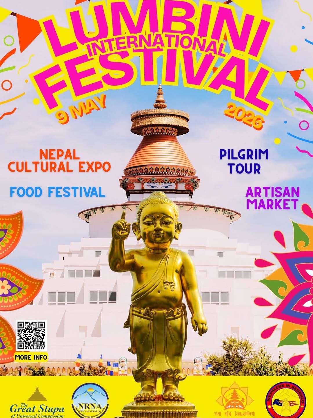 Post 5 by The Great Stupa on Instagram (image)