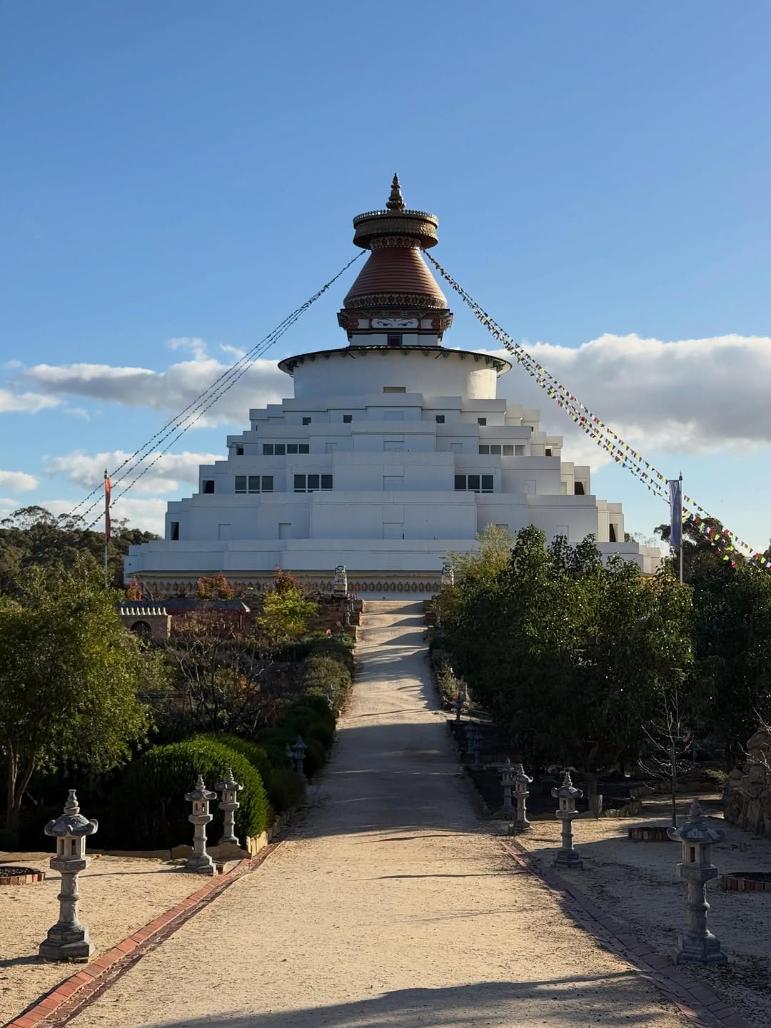 Post 2 by The Great Stupa on Instagram (image)