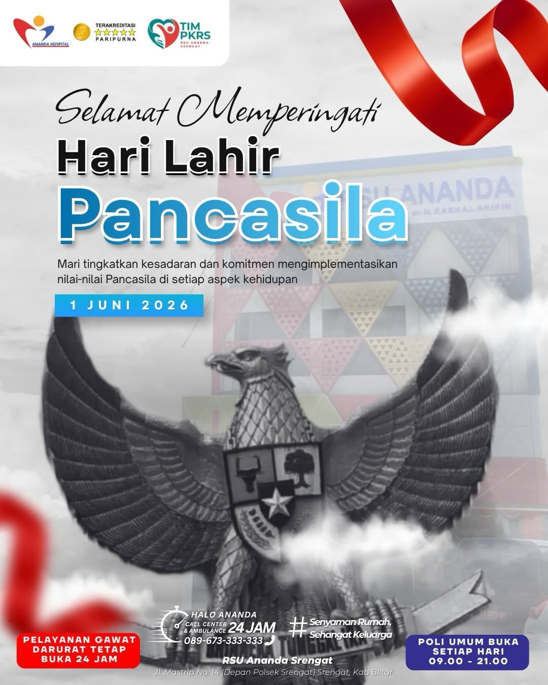 Post 5 by RSU ANANDA BLITAR on Instagram (carousel)