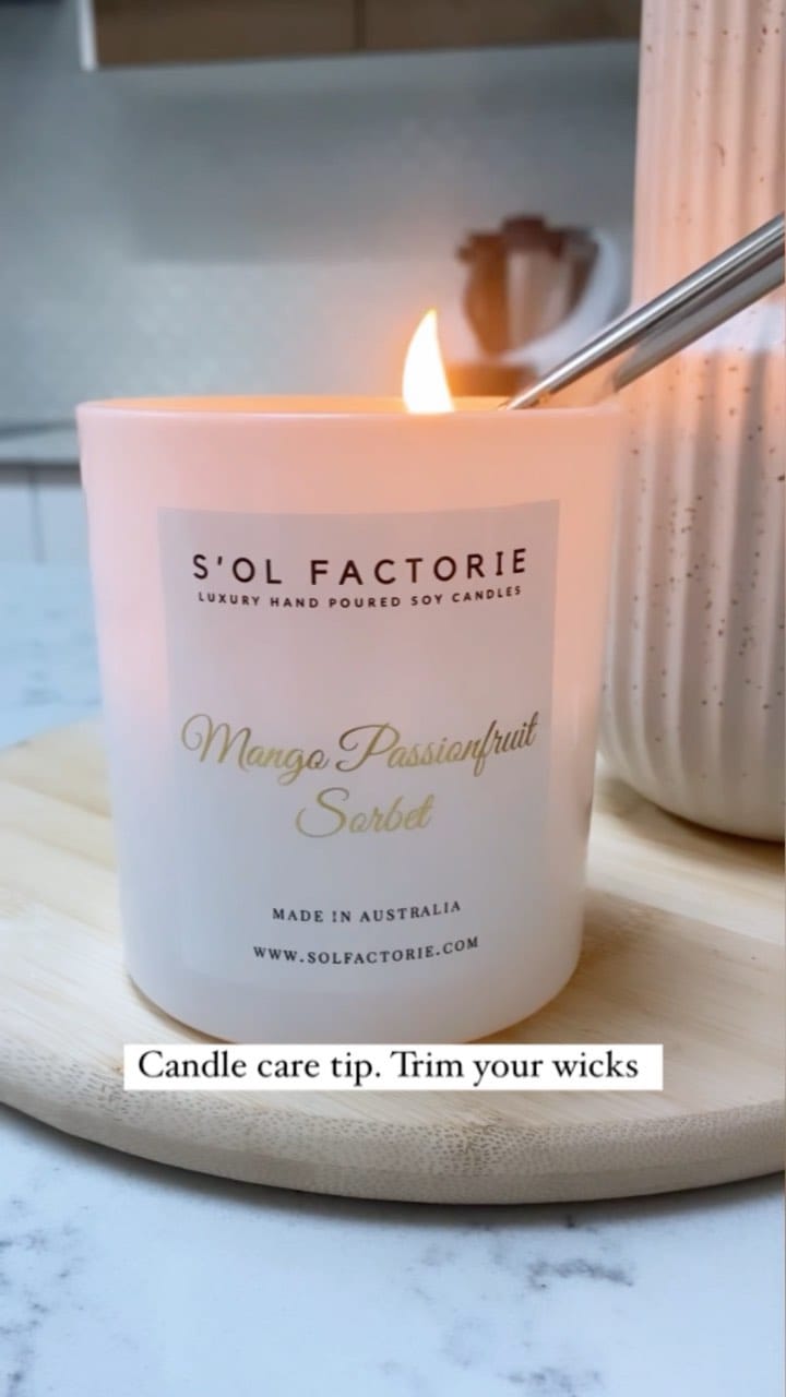 Post 10 by S’OL FACTORIE Candles on Instagram (video)