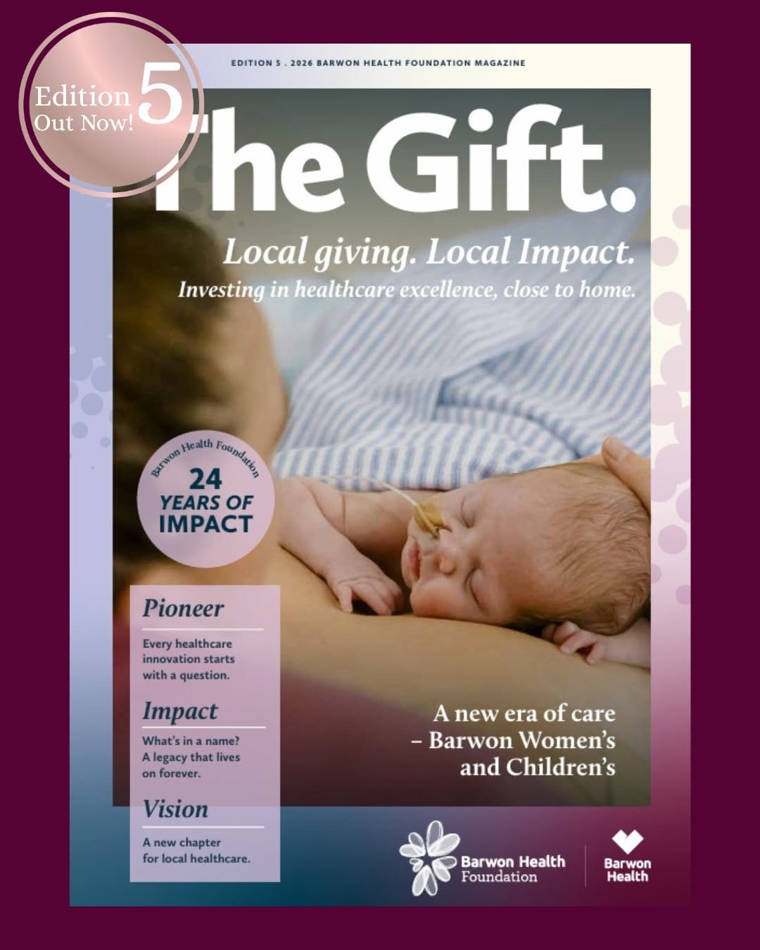Post 5 by Barwon Health Foundation on Instagram (image)