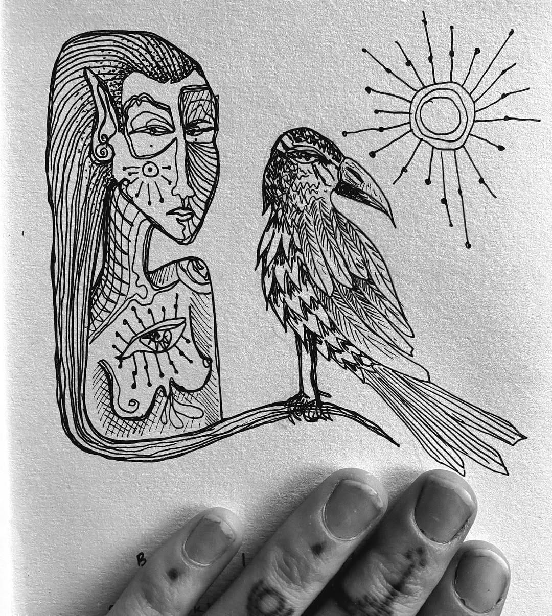 Post 1 by Morrighan Rue on Instagram (image)
