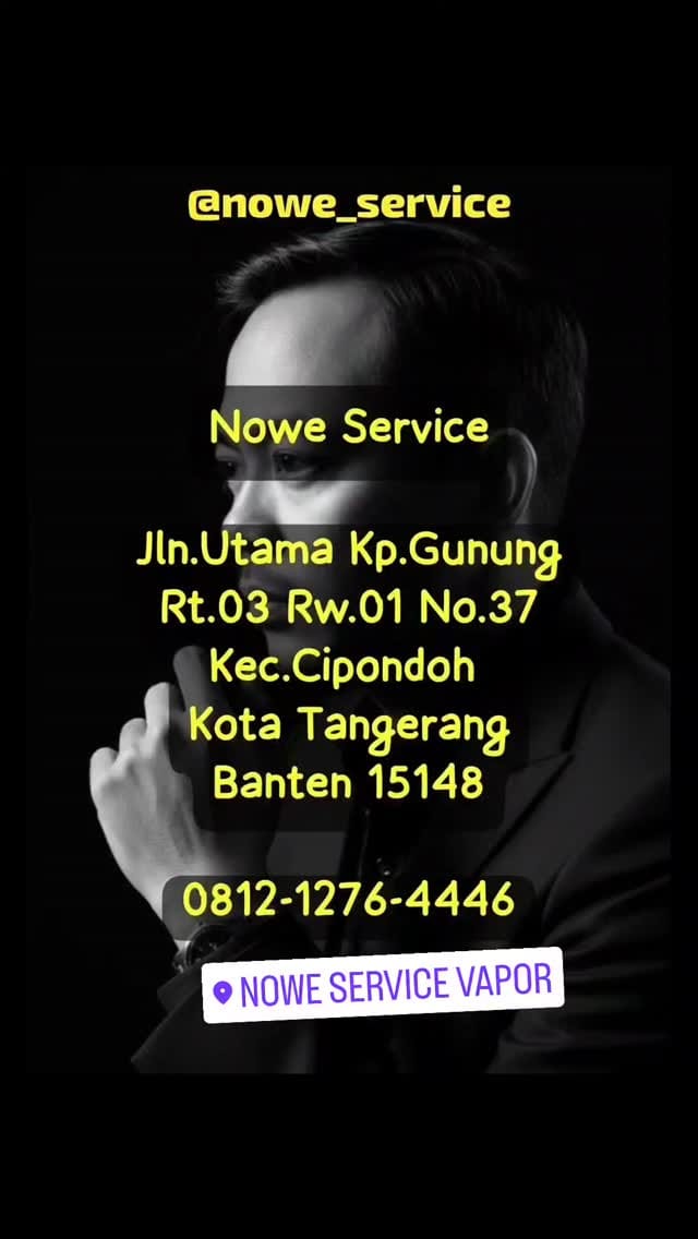 Post 3 by Nowe Service Vapor Indonesia on Instagram (video)