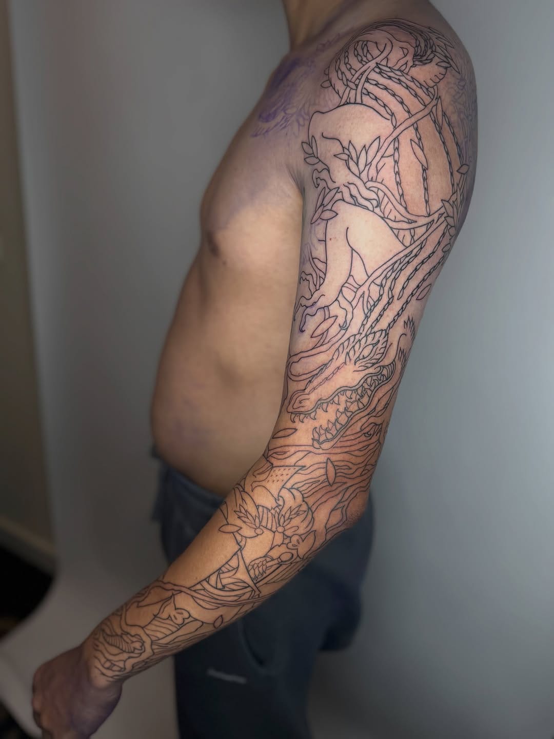 Post 7 by Andre Sutherland - Tattoo Artist Melbourne on Instagram (carousel)