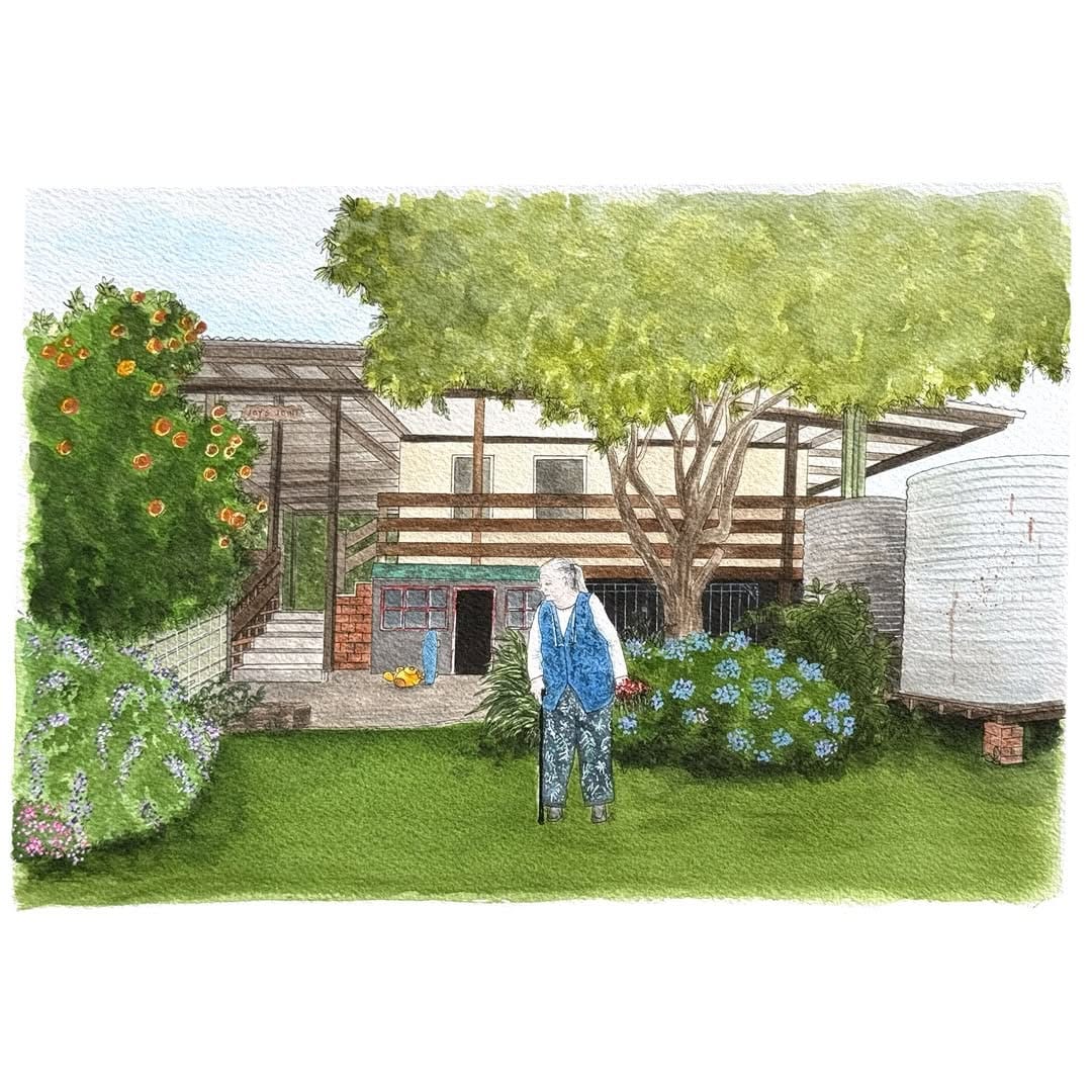 Post 1 by A Home Drawn on Instagram (image)