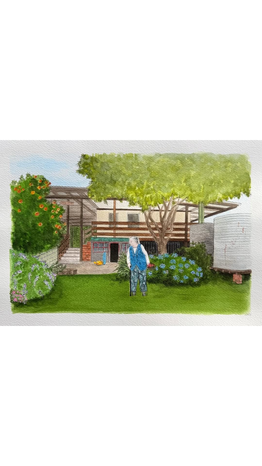 Post 5 by A Home Drawn on Instagram (video)
