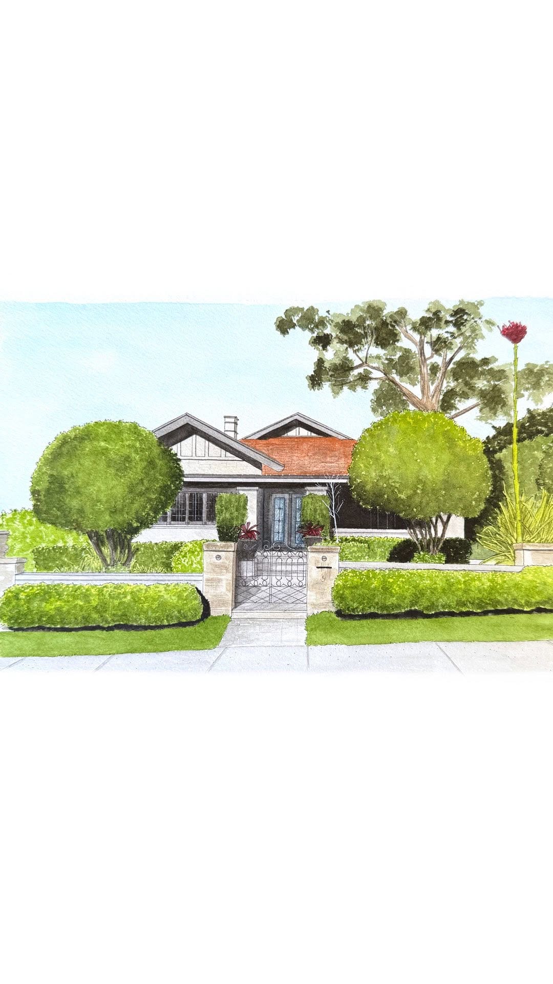 Post 7 by A Home Drawn on Instagram (video)