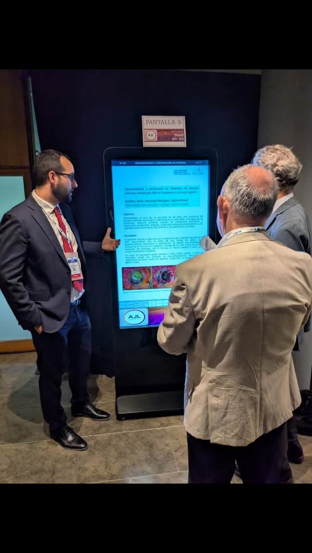 Post 5 by Dr. Javier Lacorzana, MD, PhD, FEBO on Instagram (video)
