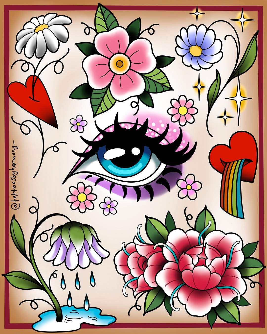 Post 3 by Tattoos By Harmony (ham/hammy) on Instagram (carousel)