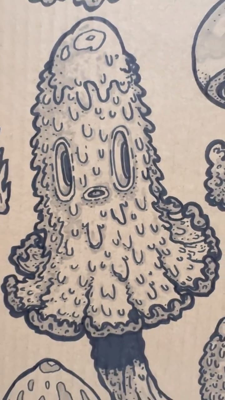 Post 1 by Touching Doodles on Instagram (video)