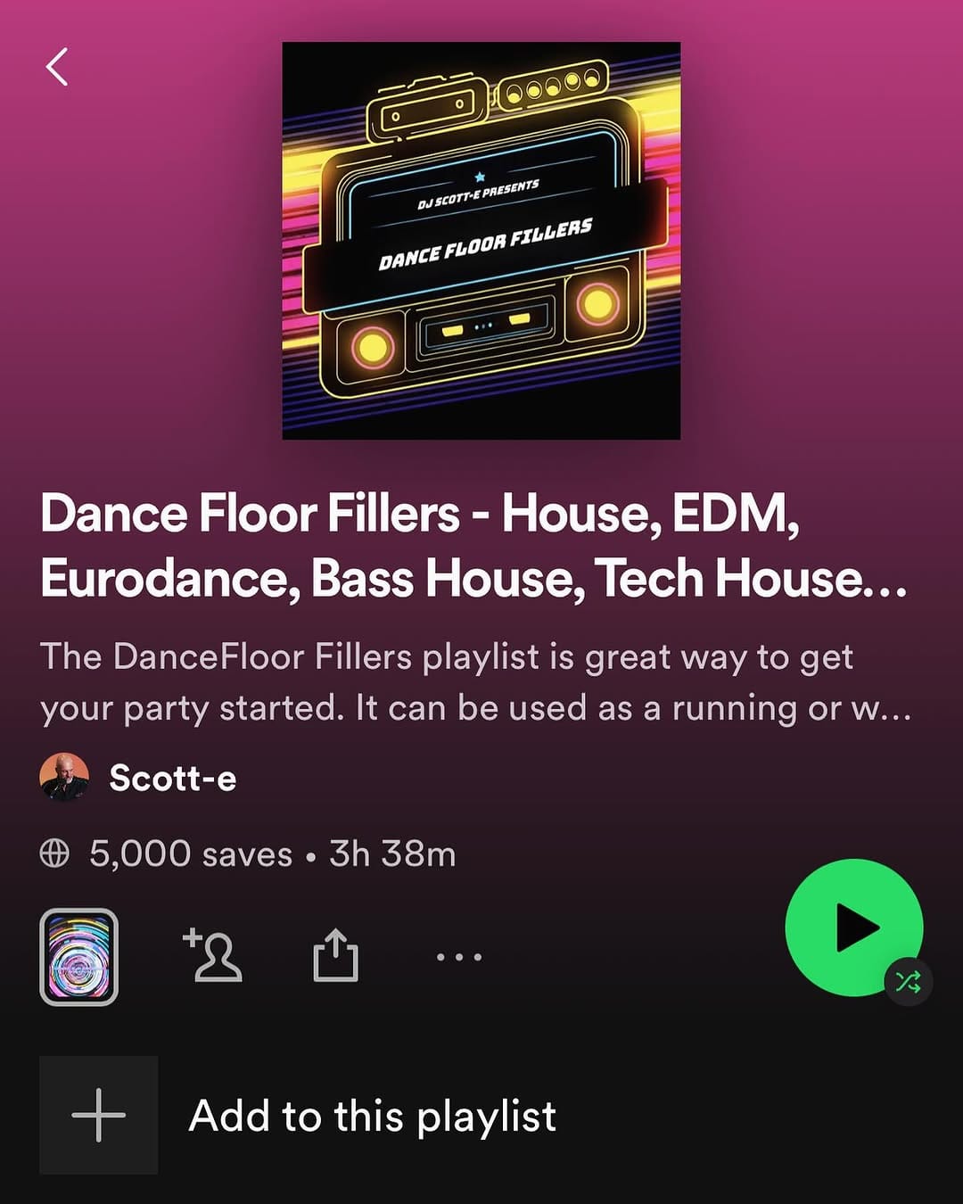 Post 5 by DJ Scott-E | DJ/Producer/Playlister on Instagram (image)