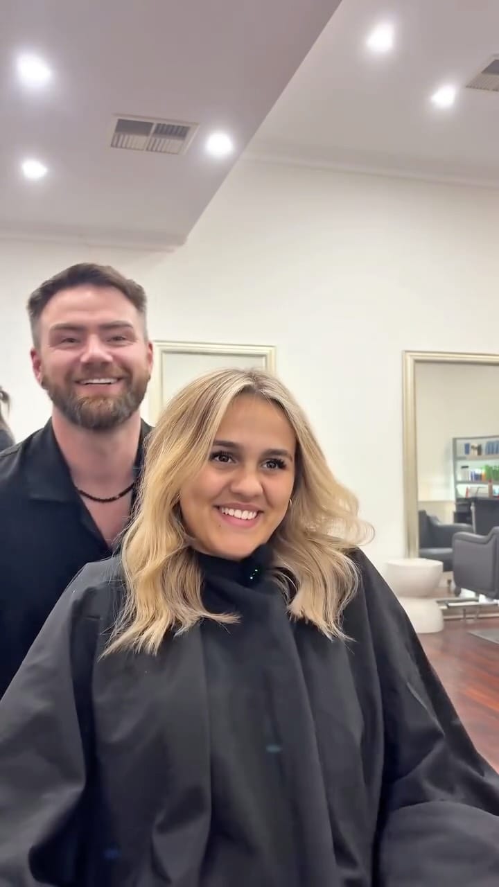 Post 2 by Tom Davies | Hairstylist Perth on Instagram (video)