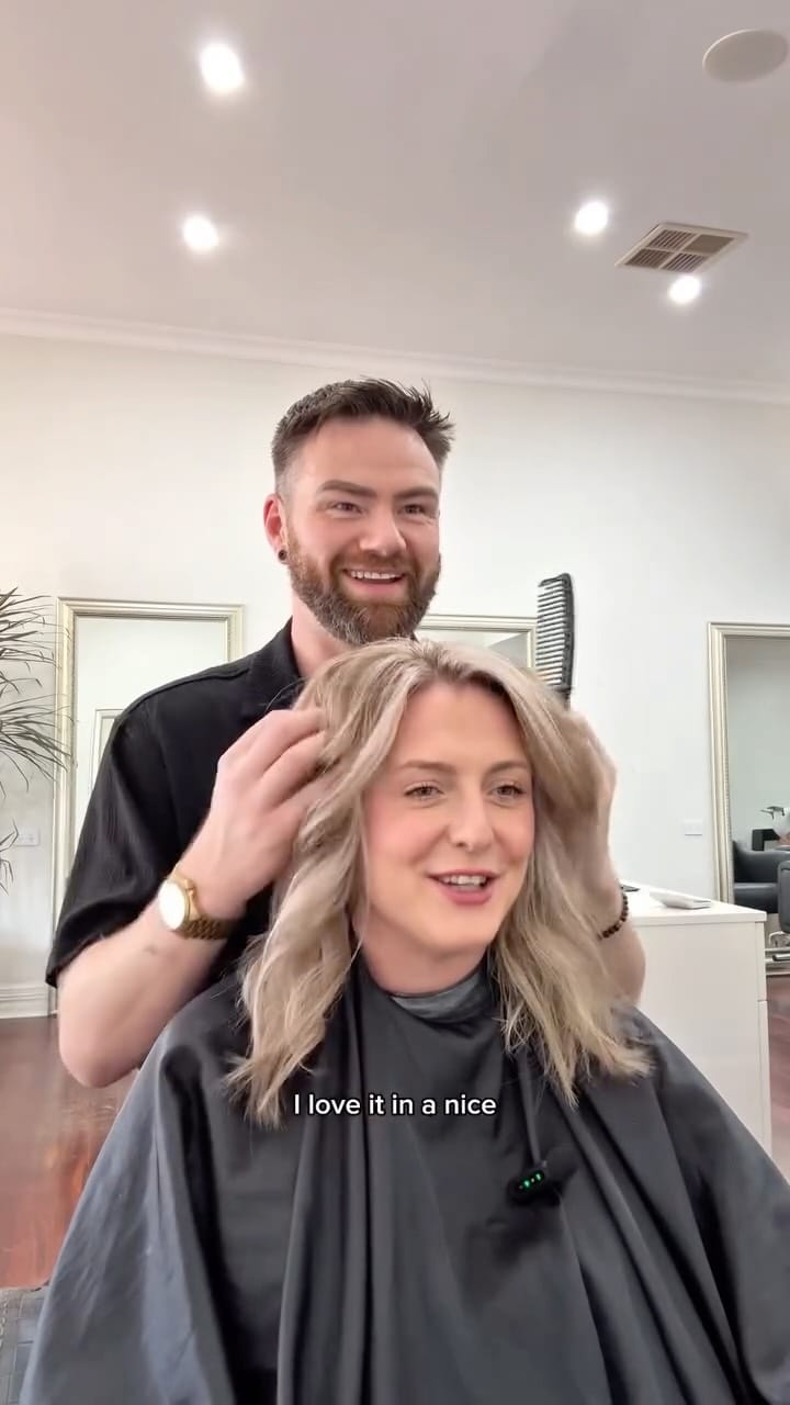 Post 5 by Tom Davies | Hairstylist Perth on Instagram (video)