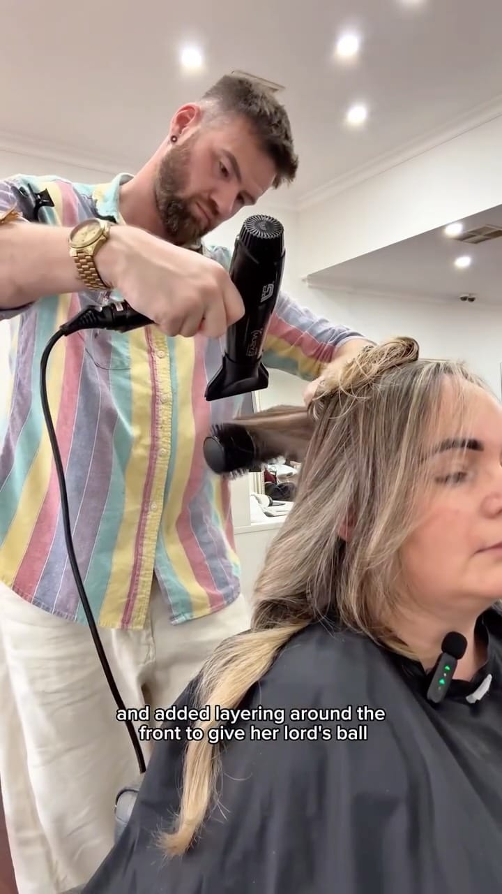 Post 10 by Tom Davies | Hairstylist Perth on Instagram (video)