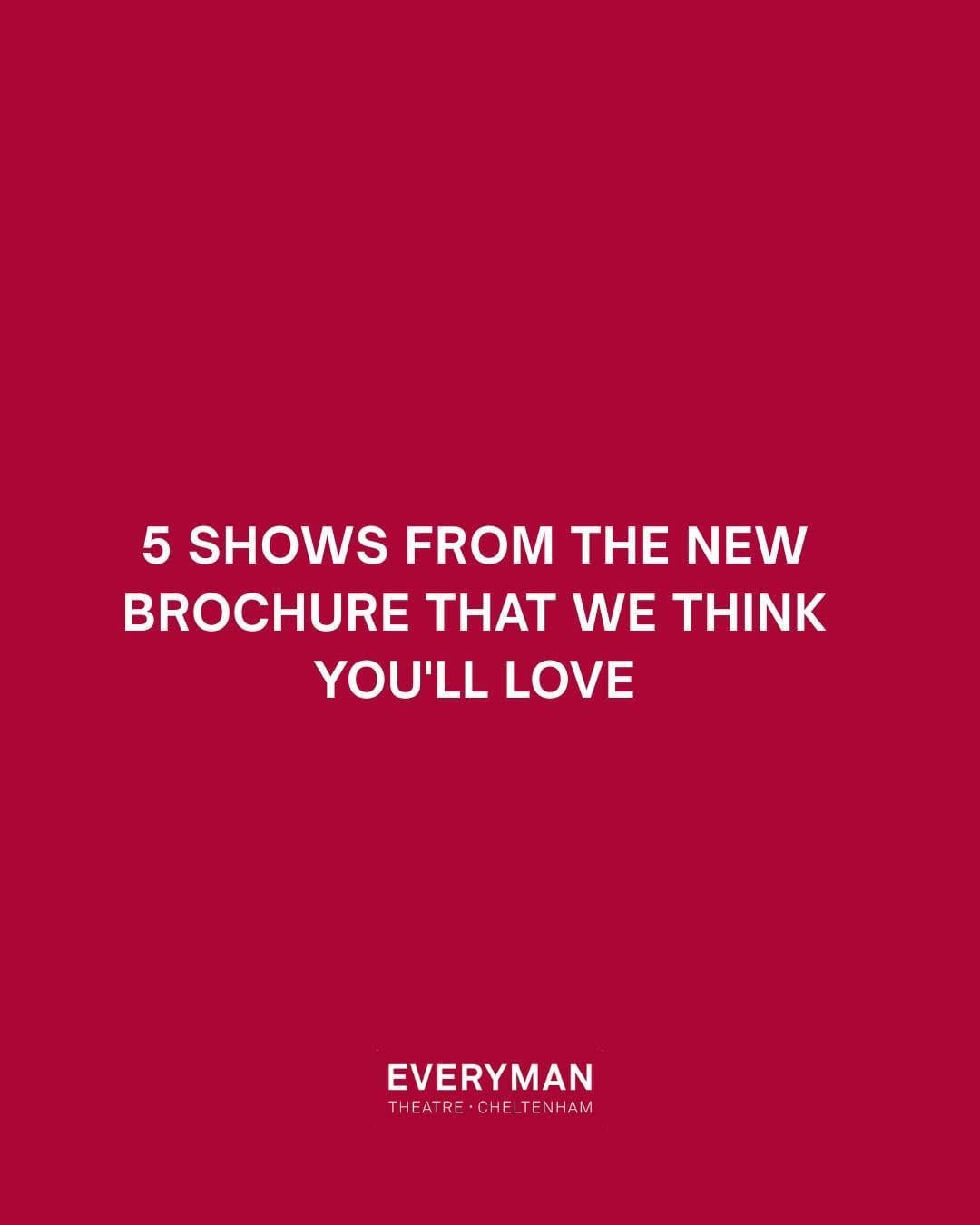 Post 8 by Everyman Theatre on Instagram (carousel)