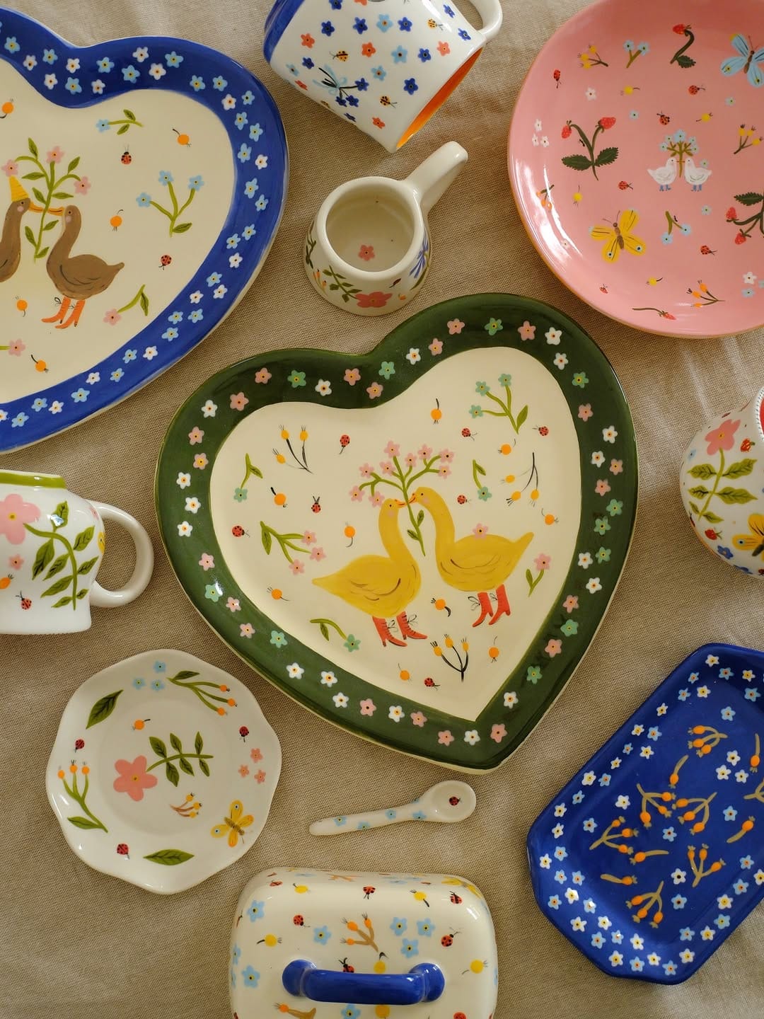 Post 2 by Anya 🐞 whimsical ceramics on Instagram (carousel)