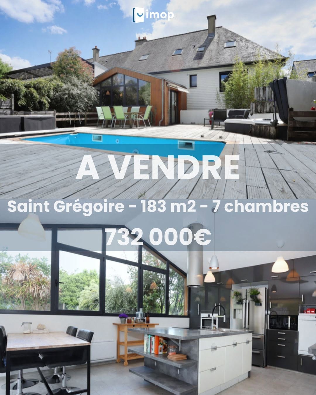 Post 4 by Imop Immobilier - votre agence à frais fixes on Instagram (image)
