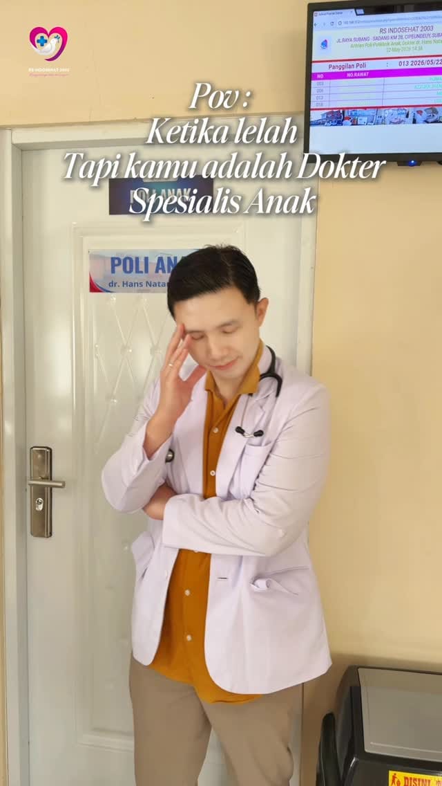 Post 5 by dr. Hans Natanael Sp.A | Dokter Spesialis Anak on Instagram (video)