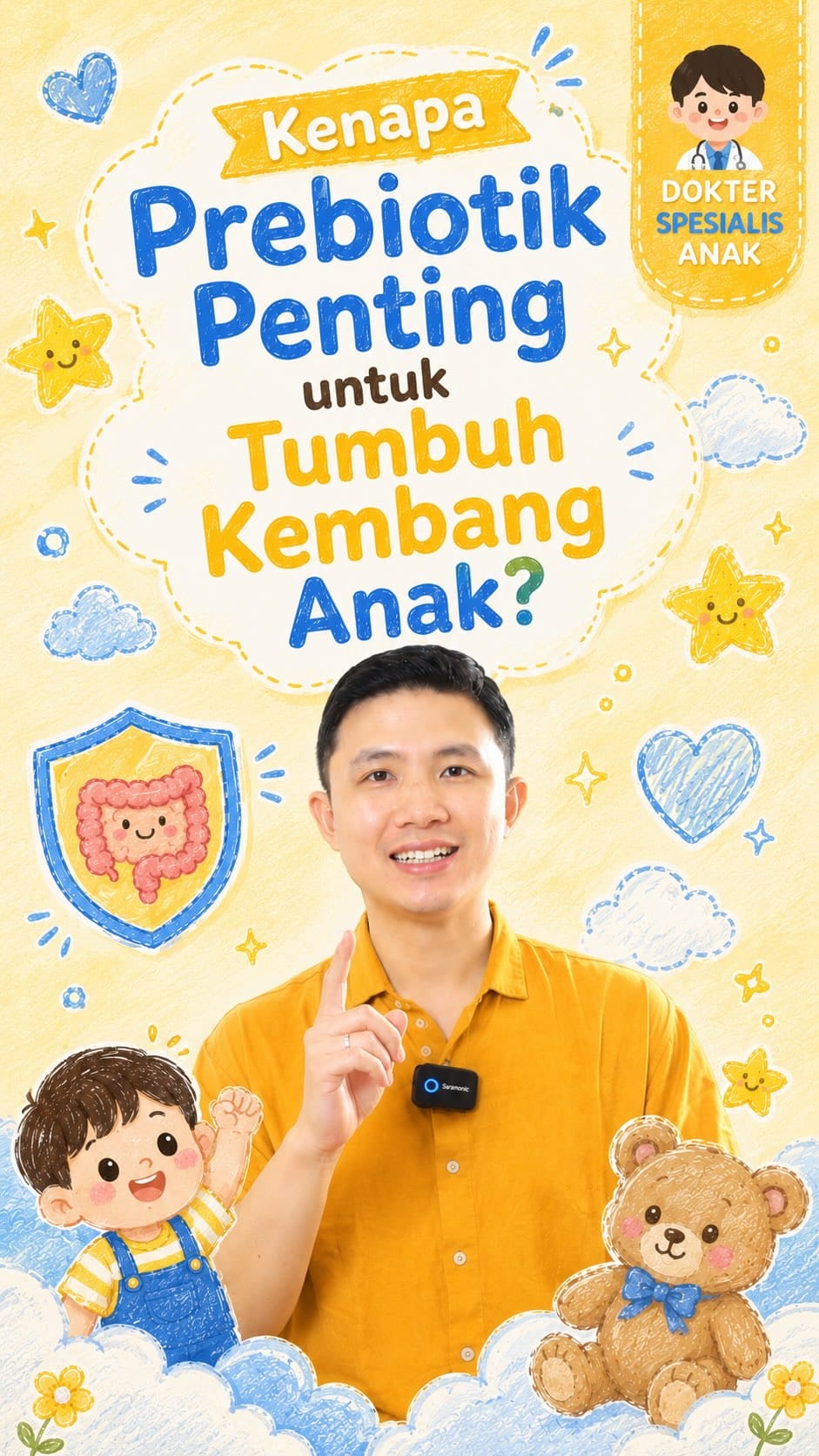 Post 1 by dr. Hans Natanael Sp.A | Dokter Spesialis Anak on Instagram (video)