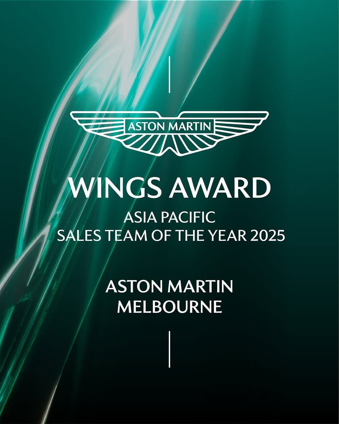 Post 8 by Aston Martin Melbourne on Instagram (image)
