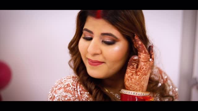Post 5 by Melbourne Makeup Artist & Hairstylist Nishtha Madan on Instagram (video)
