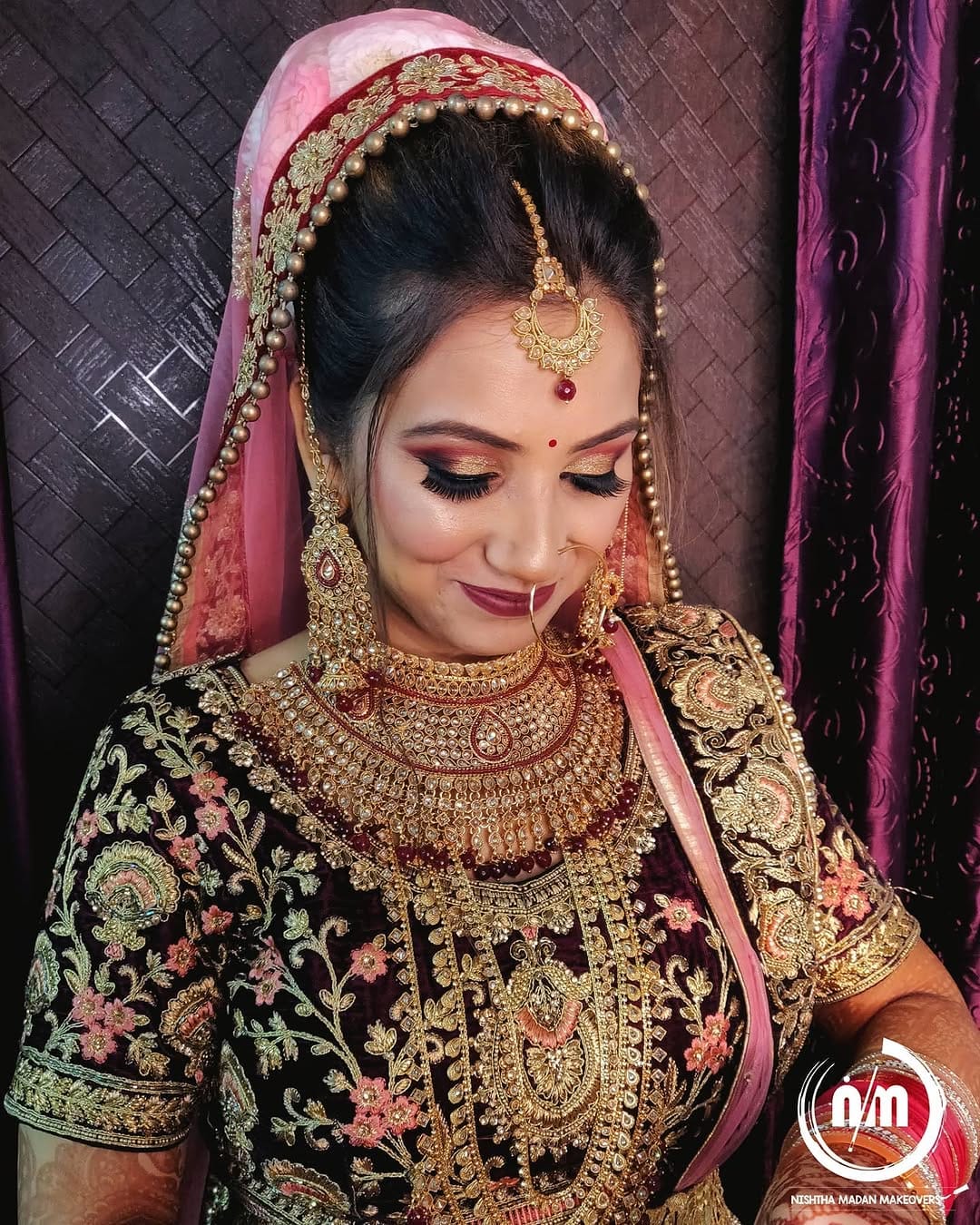 Post 10 by Melbourne Makeup Artist & Hairstylist Nishtha Madan on Instagram (image)