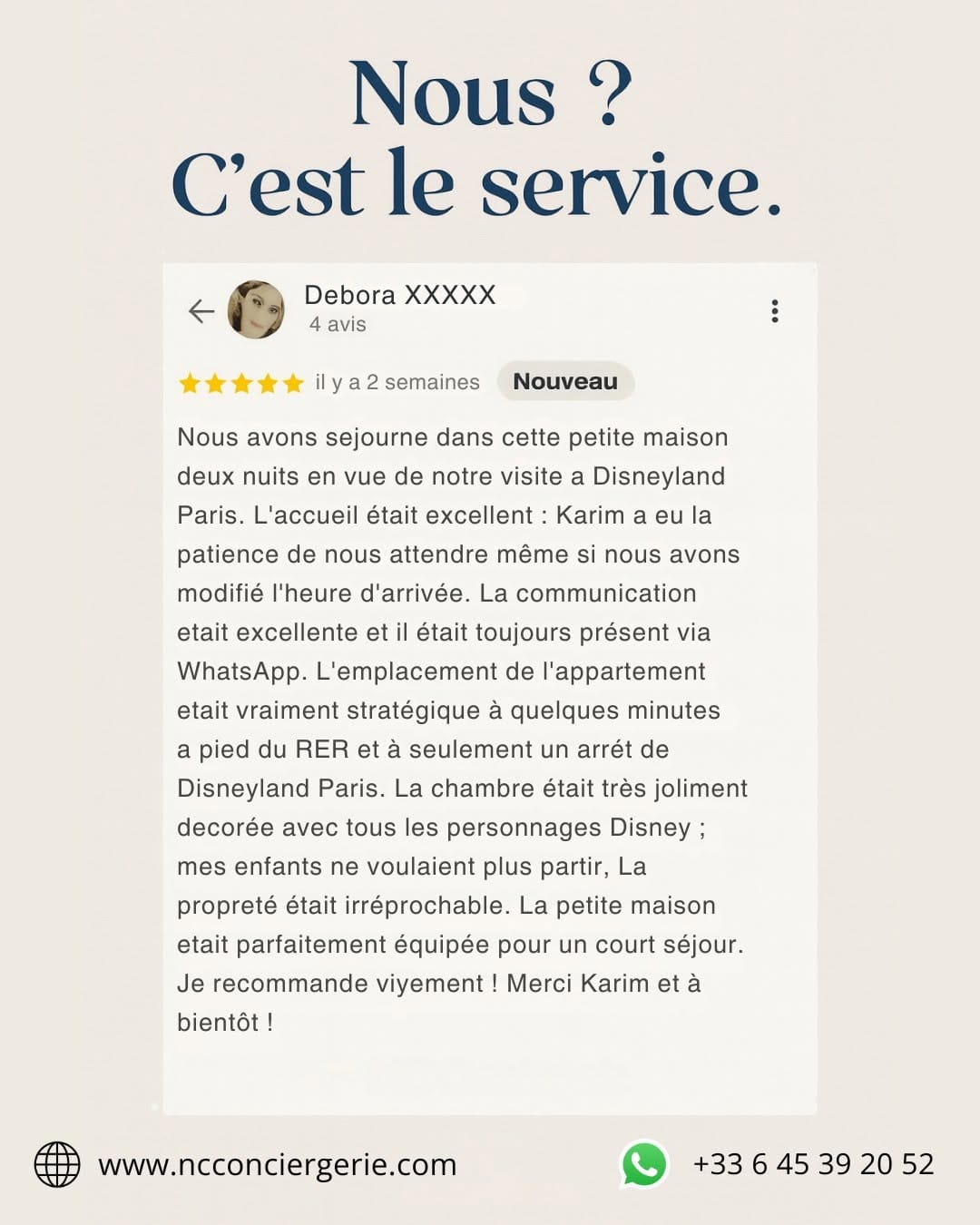 Post 9 by NC Conciergerie on Instagram (image)