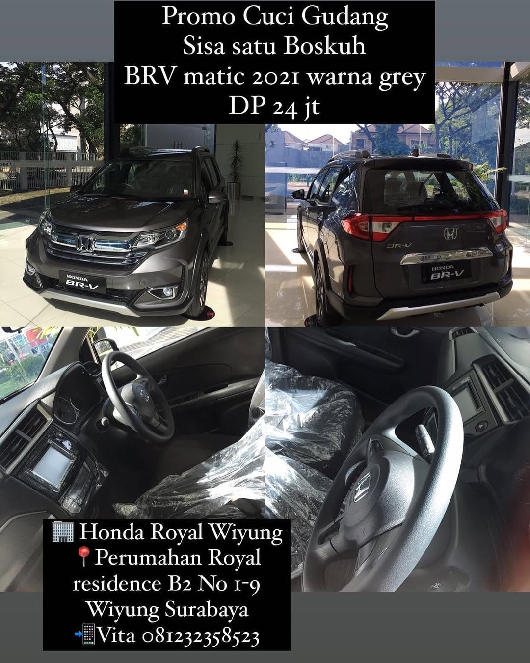 Post 8 by Vita Sales Honda Surabaya on Instagram (image)