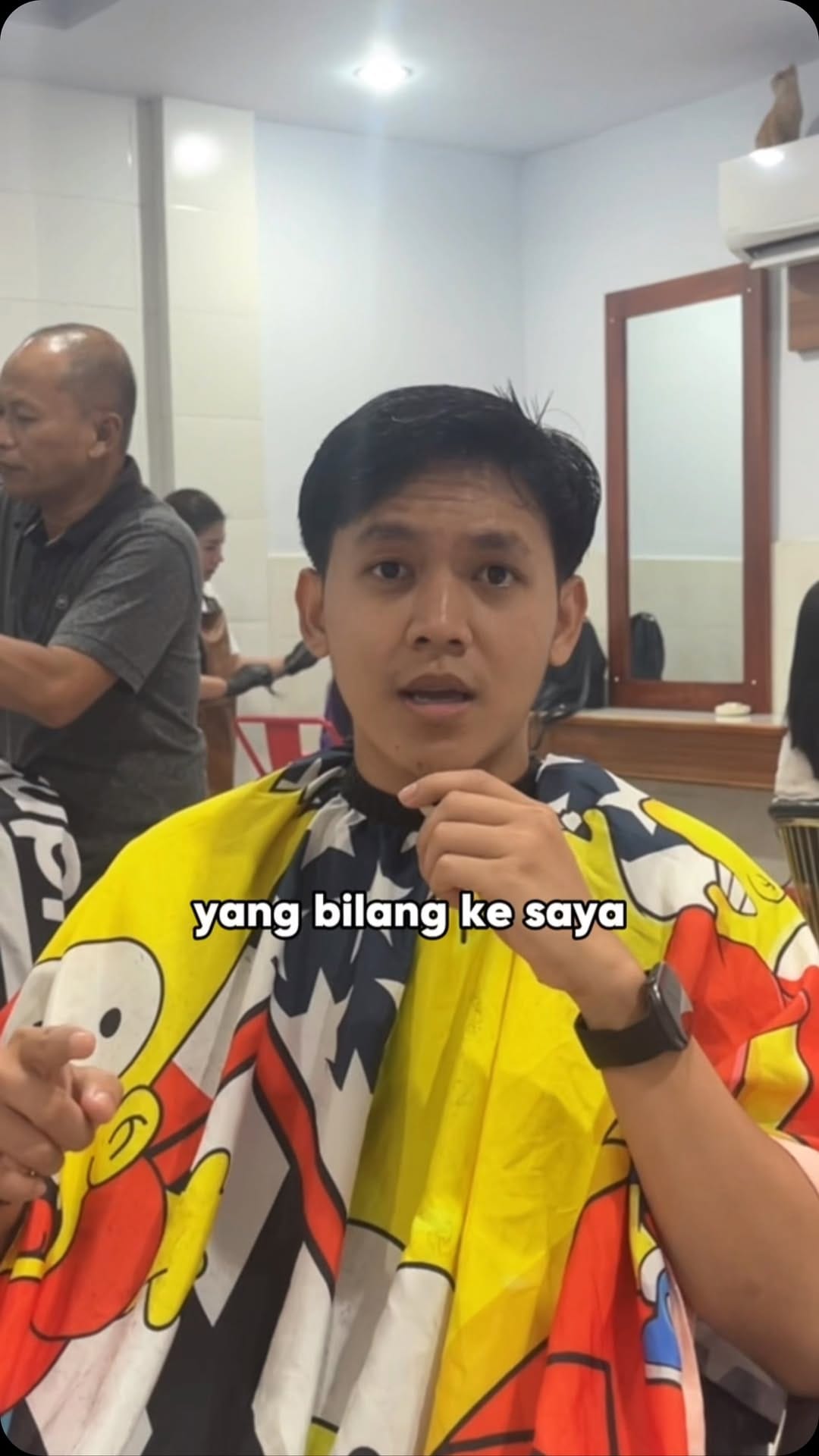 Post 8 by Herman Salon Daeng Tata on Instagram (video)