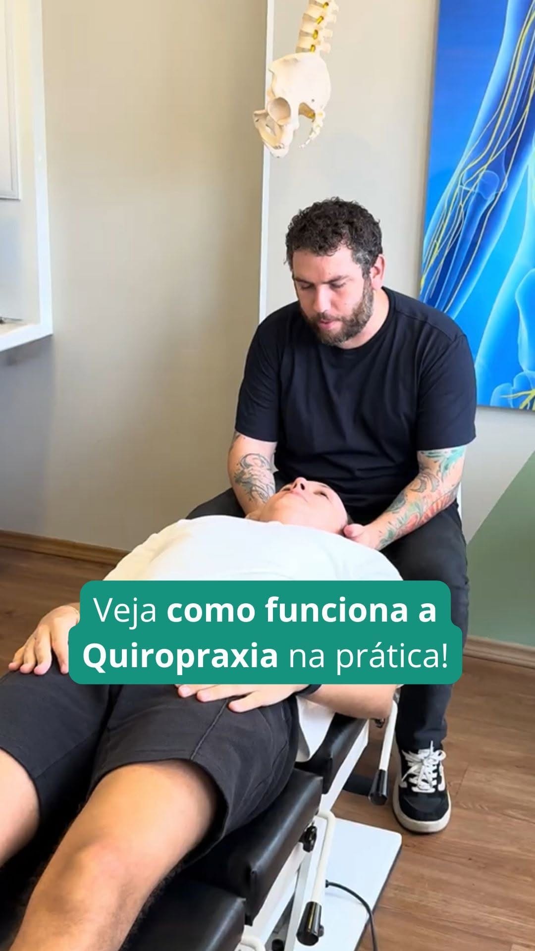 Post 1 by CTQuiro - Quiropraxia on Instagram (video)