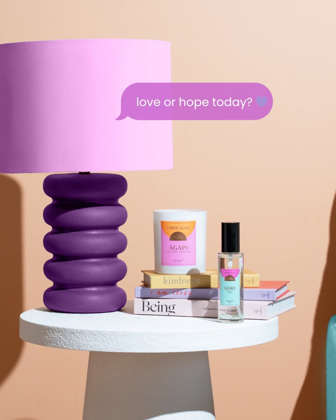 Post 2 by Three Suns | Crystal Infused Candles & Home Fragrance on Instagram (image)