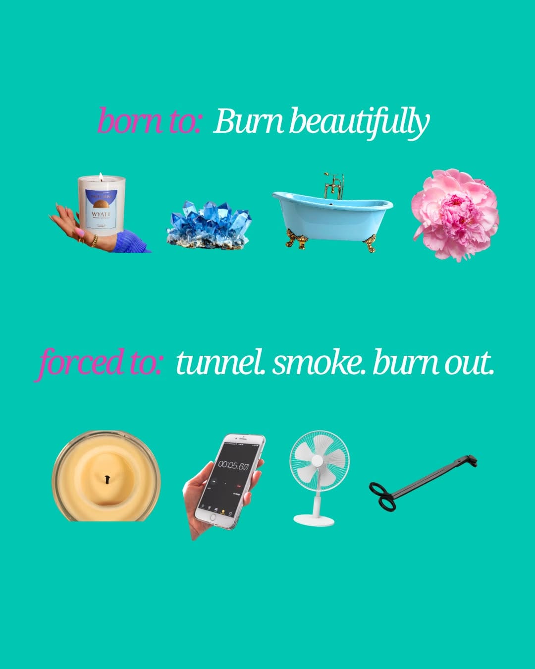 Post 6 by Three Suns | Crystal Infused Candles & Home Fragrance on Instagram (image)
