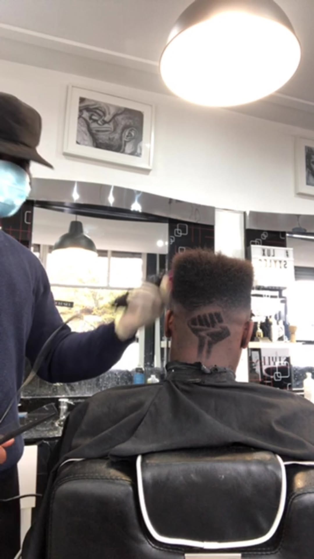 Post 10 by TellA Barbers Newcastle on Instagram (video)