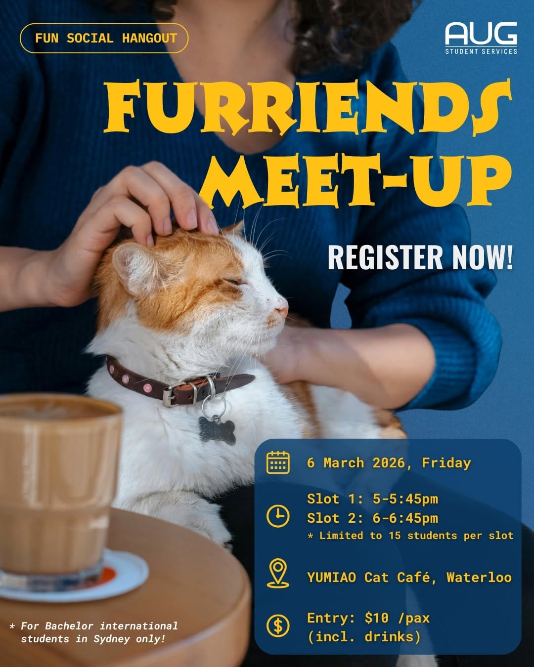 Post 4 by YUMIAO Cat Cafe 🐱☕️ on Instagram (image)