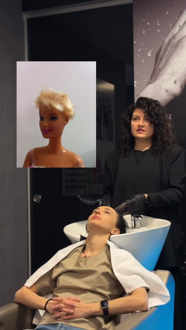 Post 1 by BEBE HAIR SALÓN KRÁSY on Instagram (video)