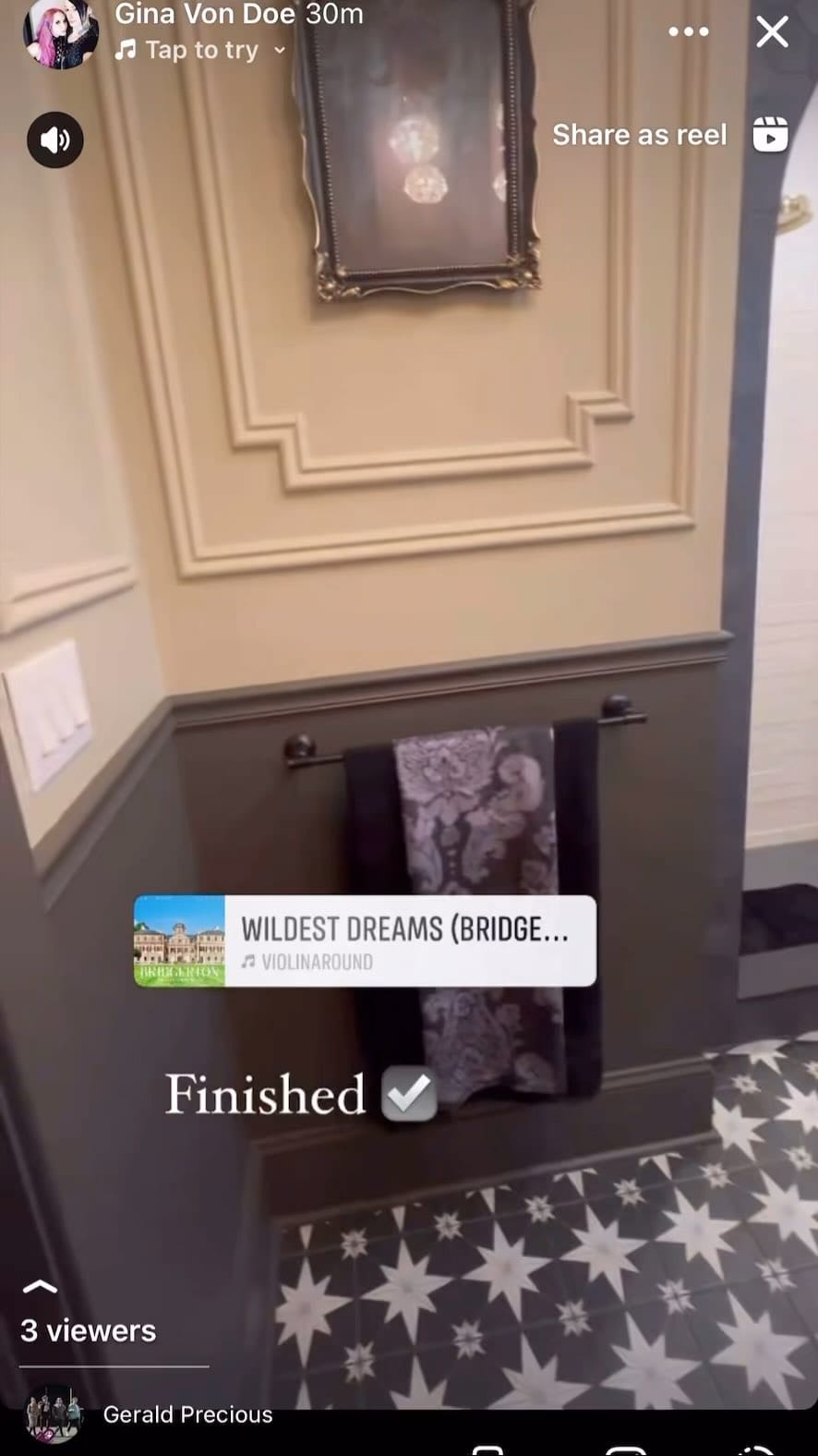 Post 2 by Gina Von Doe on Instagram (video)