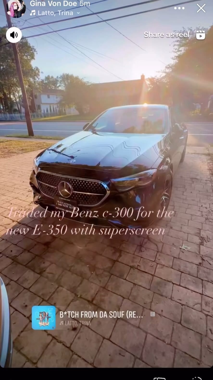 Post 10 by Gina Von Doe on Instagram (video)