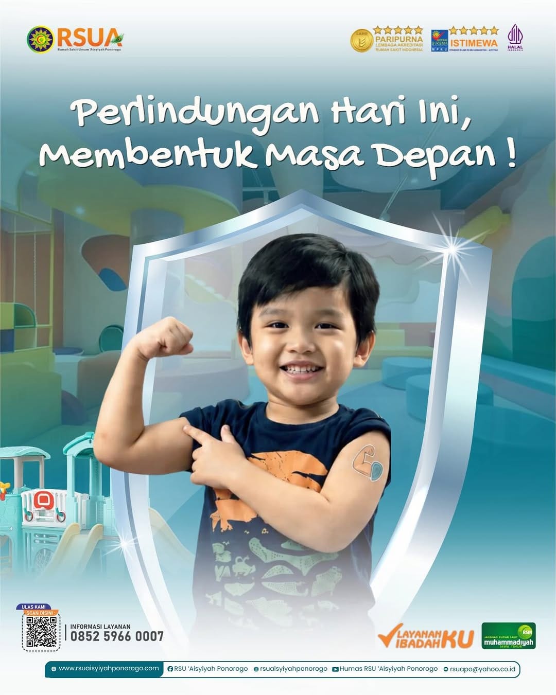 Post 7 by Humas RSU 'Aisyiyah Ponorogo on Instagram (carousel)