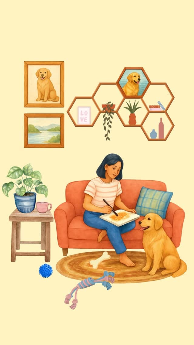 Post 6 by PetPrints Magazine on Instagram (video)