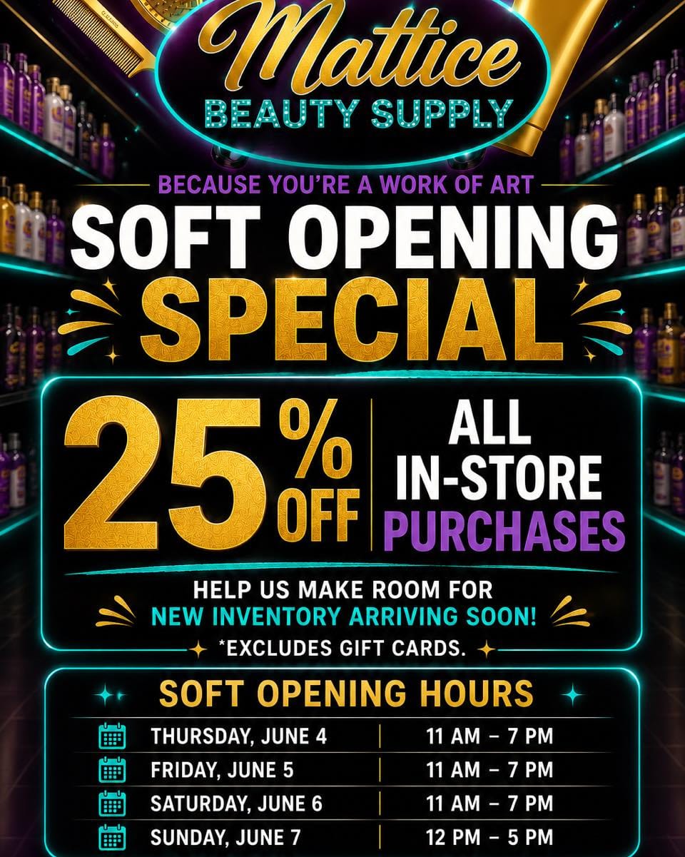 Post 4 by Mattice Beauty Supply on Instagram (image)