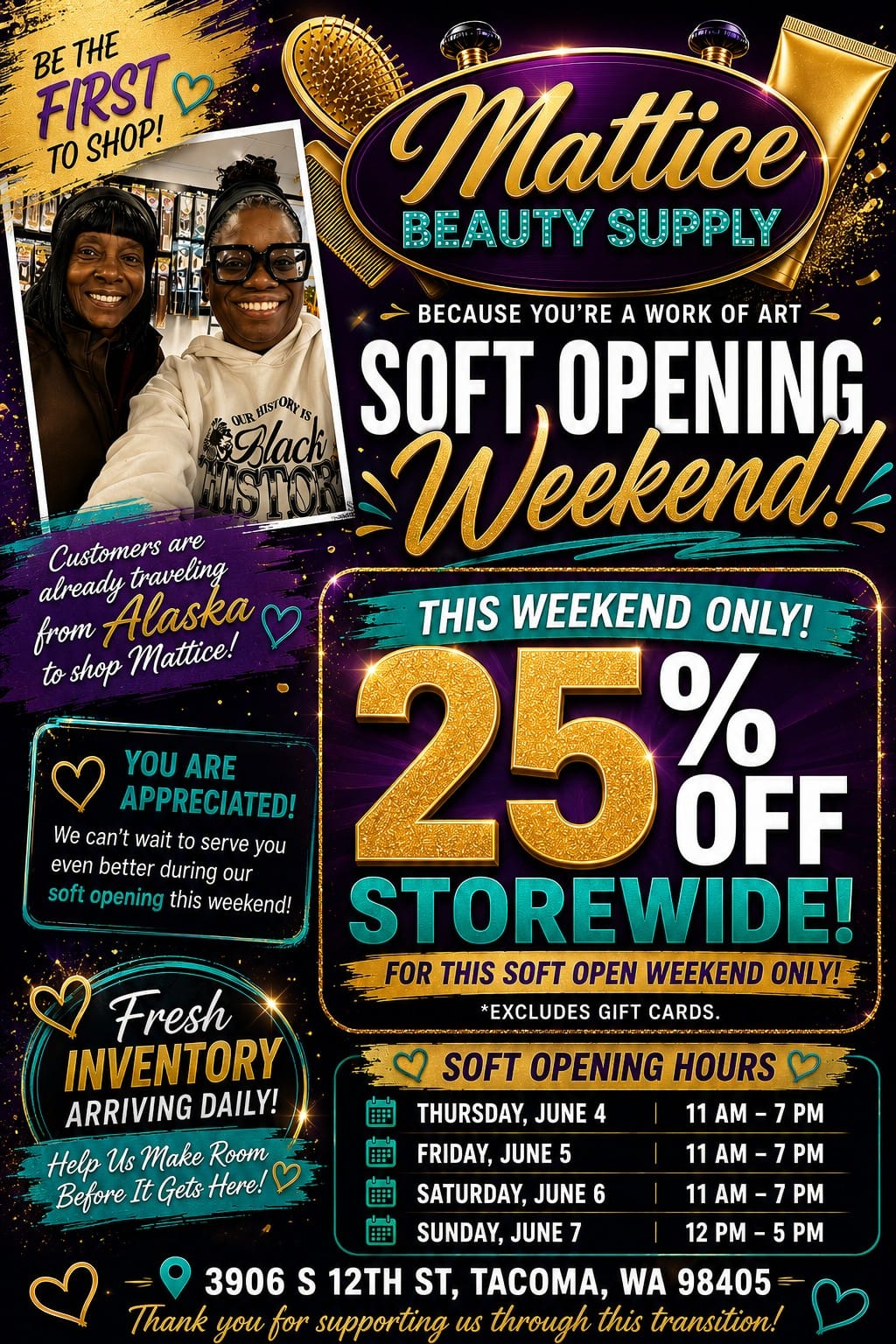 Post 7 by Mattice Beauty Supply on Instagram (image)
