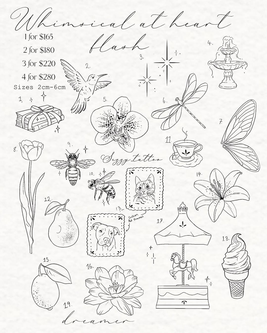 Post 7 by Sarah / Perth Tattoo Artist on Instagram (image)