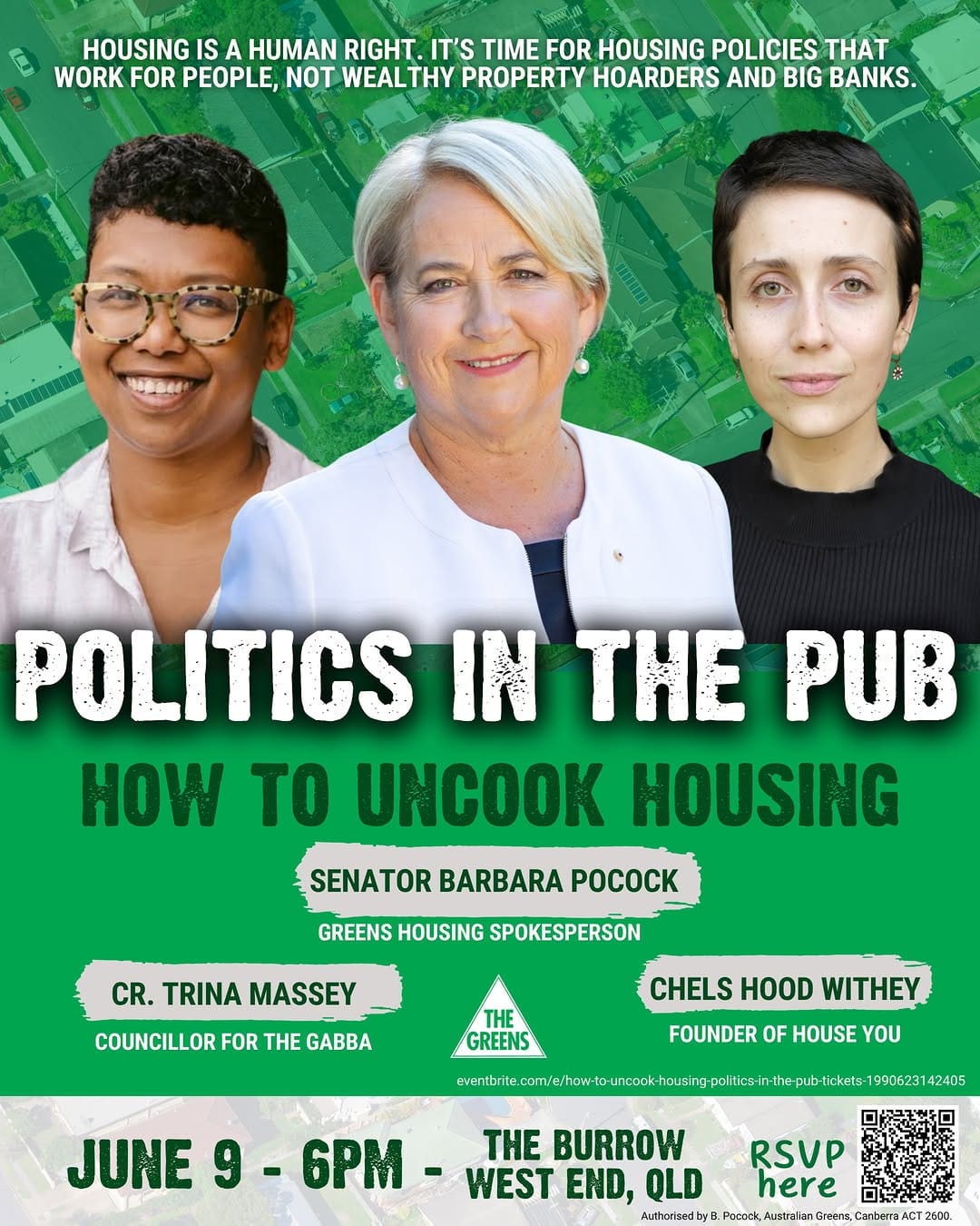 Post 4 by Queensland Greens on Instagram (image)