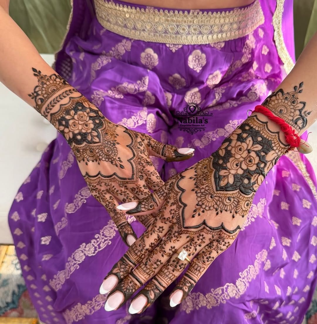 Post 1 by NABILA | SYDNEY HENNA ARTIST on Instagram (carousel)