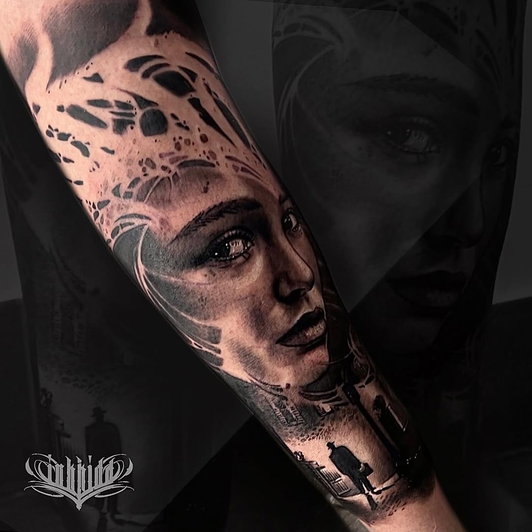Post 9 by Adam kidd - Tattoos x glass . on Instagram (image)