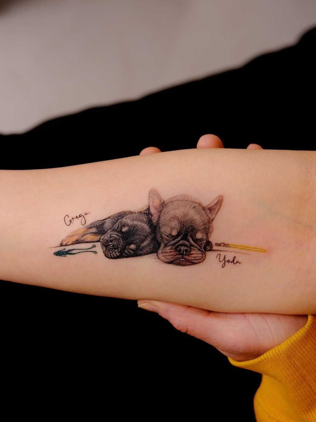 Post 9 by Sydney Tattooist Olivia on Instagram (carousel)