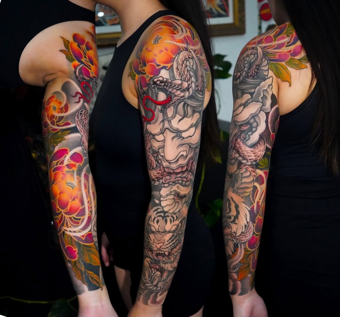 Post 7 by 𝐆𝐇𝐎𝐒𝐓𝐊𝐎𝐈 | Japanese Oriental Tattoo on Instagram (carousel)