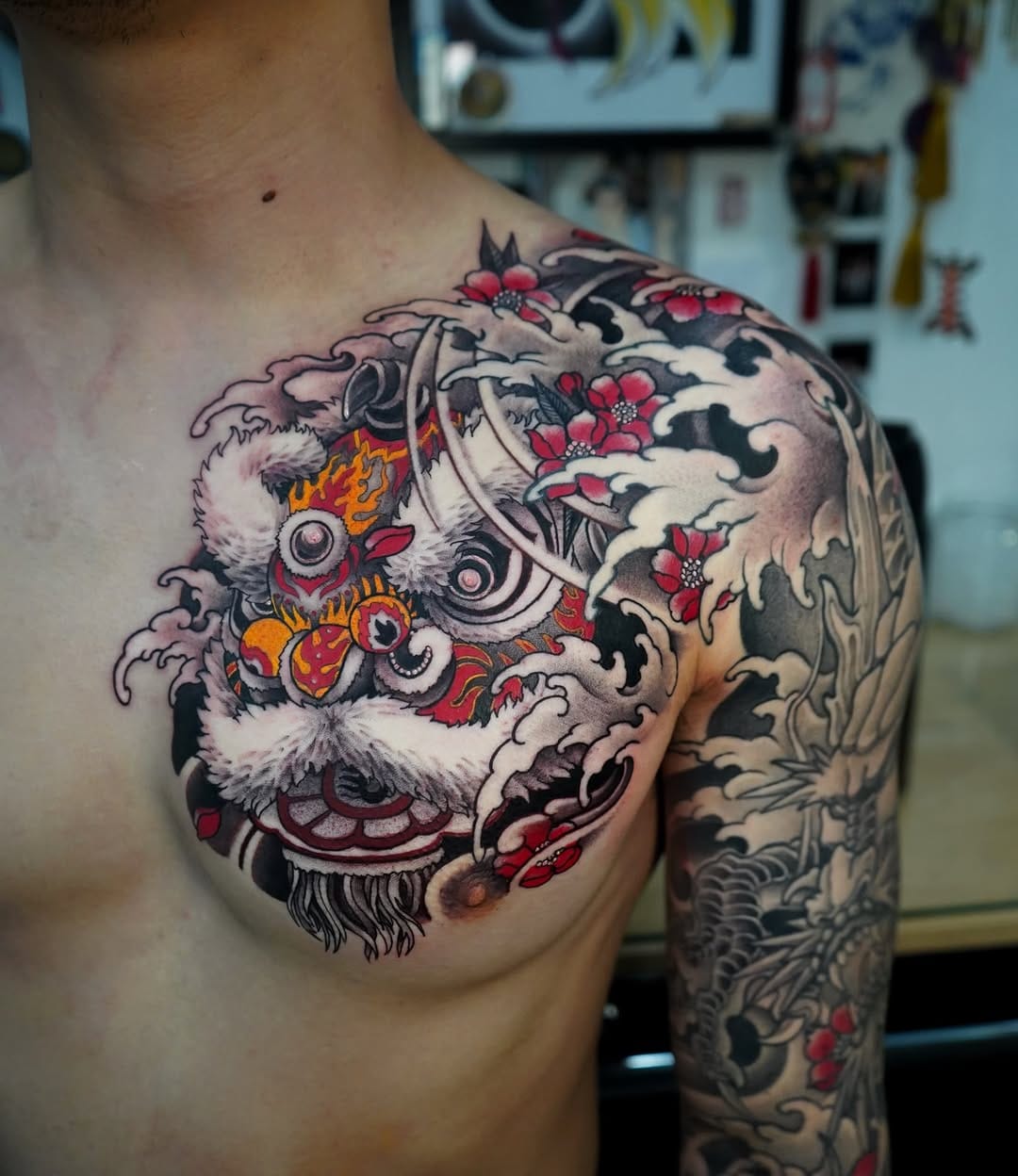 Post 9 by 𝐆𝐇𝐎𝐒𝐓𝐊𝐎𝐈 | Japanese Oriental Tattoo on Instagram (image)